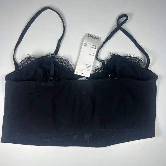 Urban Outfitters Pull Over Corset Top Size S Black NWT New With Tags - Picture 4 of 11